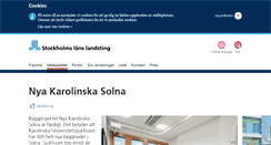 Desktop Screenshot of nyakarolinskasolna.se