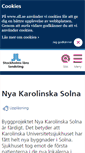 Mobile Screenshot of nyakarolinskasolna.se