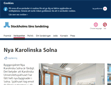 Tablet Screenshot of nyakarolinskasolna.se